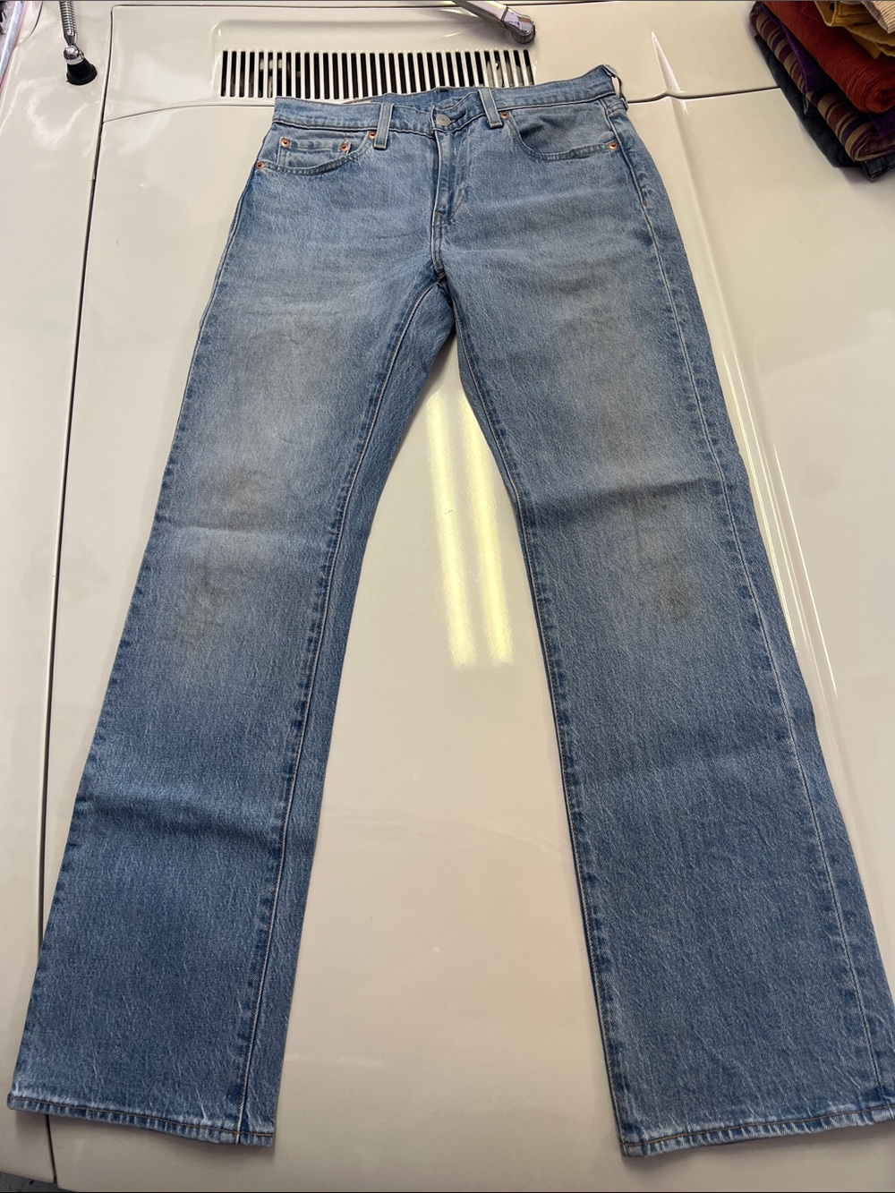 Levi Strauss Premium Mens’ 527 Bootcut 70’s Retro Line Jeans (30x32)